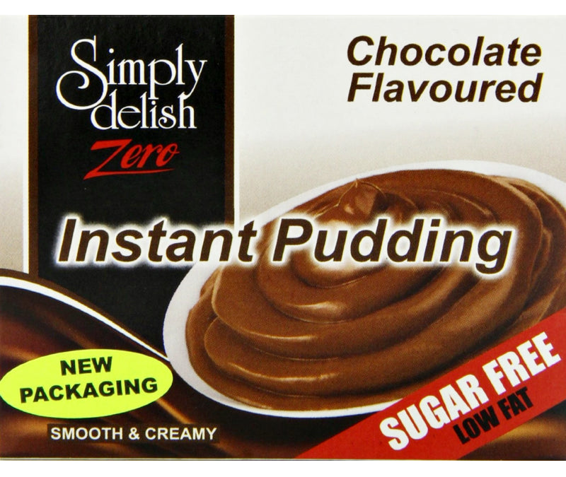 Simply Delish, Sugar Free Instant Pudding, Chocolate Flavour 36g