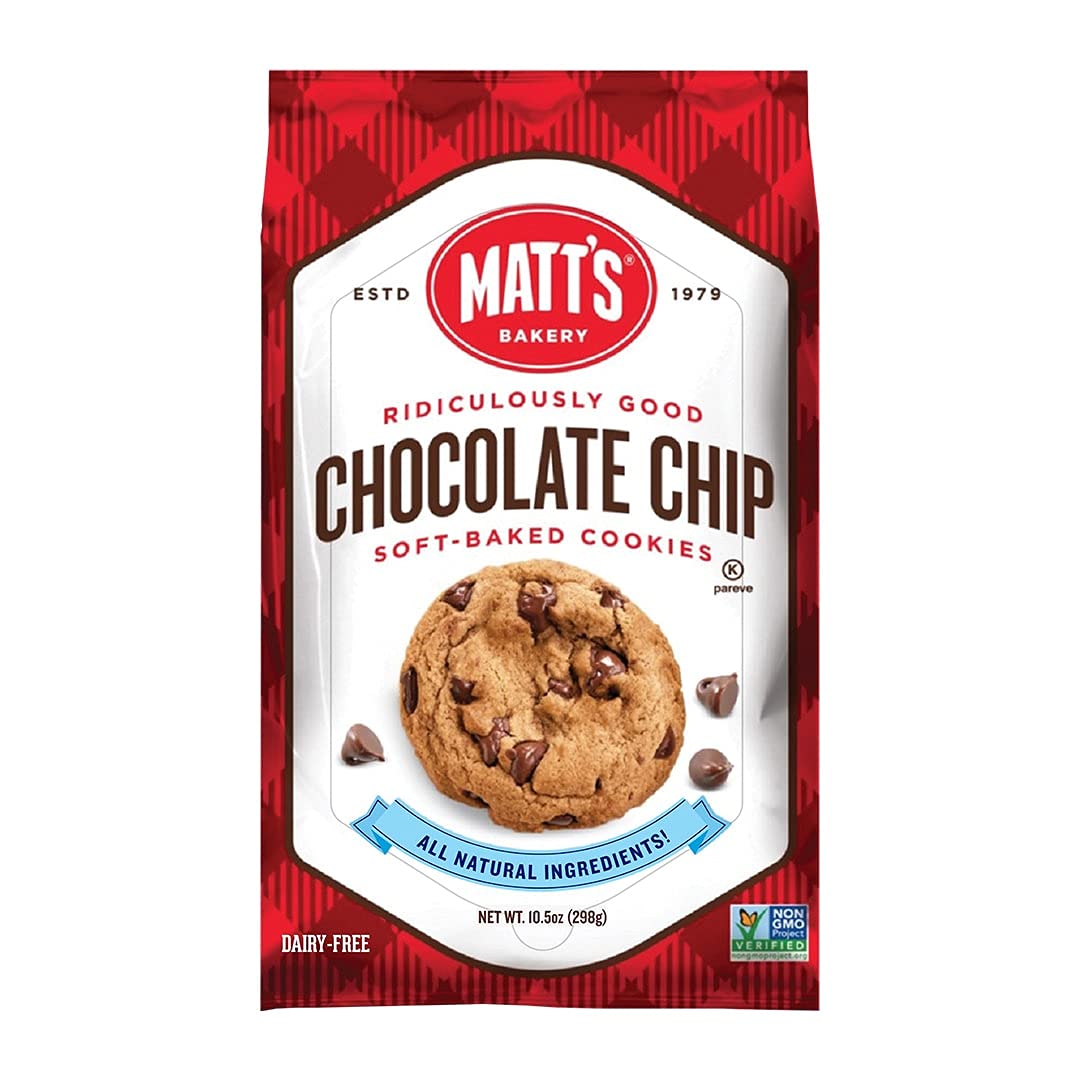 Matt's Pack of 6 x 298g Cookies Chocolate Chip – Broadway Candy