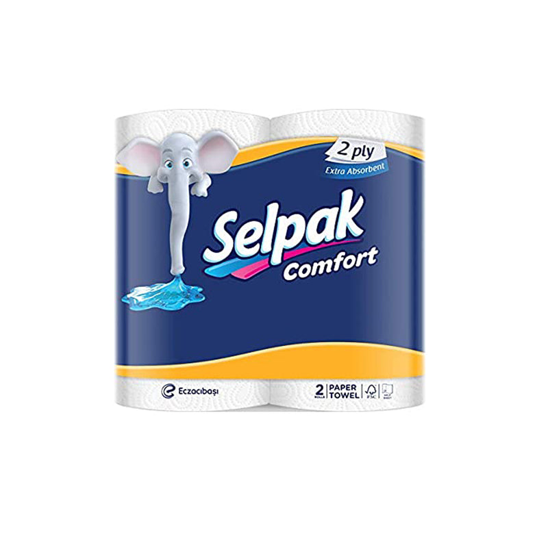 Selpak Comfort Kitchen Towel 2 ply 2 pack