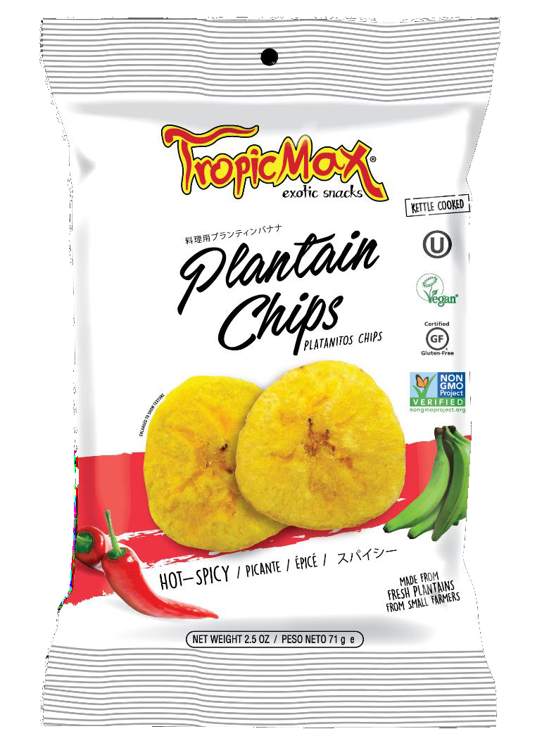 Tropicmax Plantain Chips Spicy 71g **Expired 01/03/2025**
