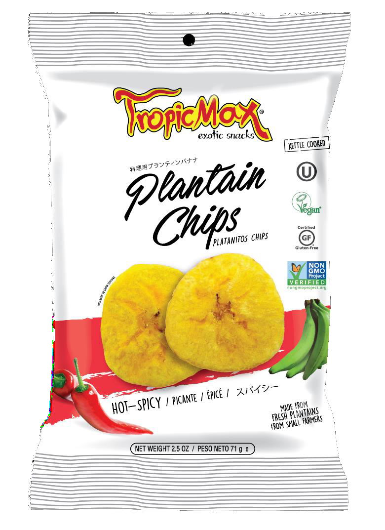 Tropicmax Plantain Chips Spicy 71g