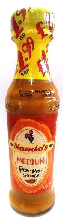 Nandos Pack of 6 x 125ml Sauce Peri-Peri Medium