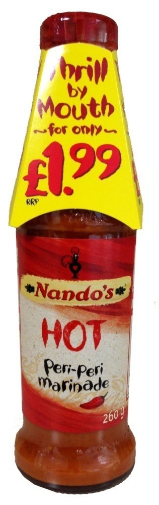 Nandos Pack of 6 x 260g Marinade Peri Peri Hot