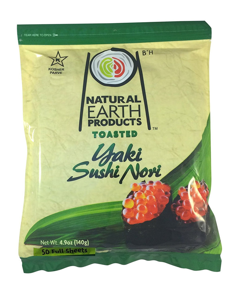 Natural Earth Products Nori Seaweed 10 Sheets