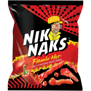 Niknaks Pack of 22 x 135g Flamin&