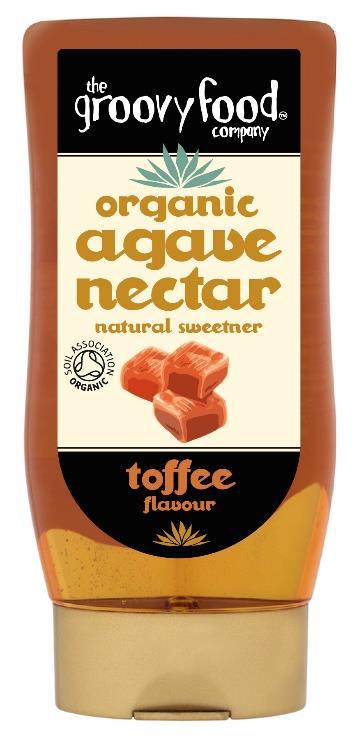 Groovy Food Agave Nectar - Toffee Flavour 250ml
