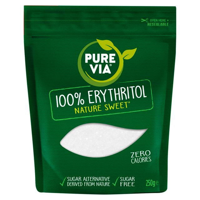 Pure Via 100% Erythritol Nature Sweet Granular SMALL 250g