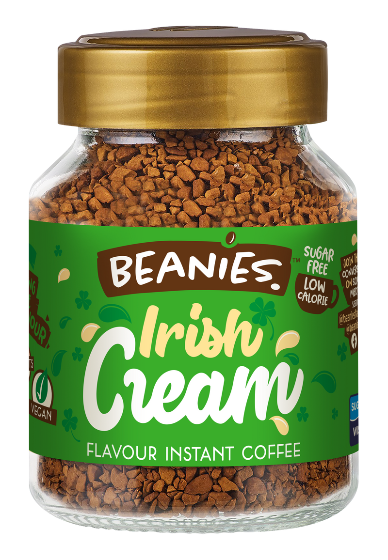 Beanies Irish Cream Flavoured Instant Coffee 50g