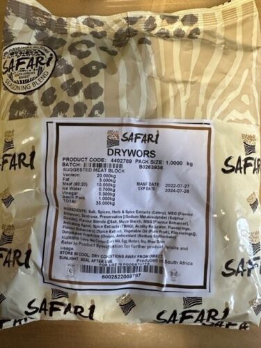 Safari Drywors Spice 1kg
