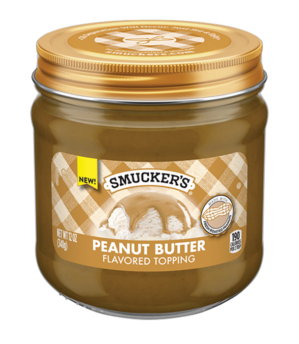 Smuckers Peanut Butter Topping 340g (12oz)