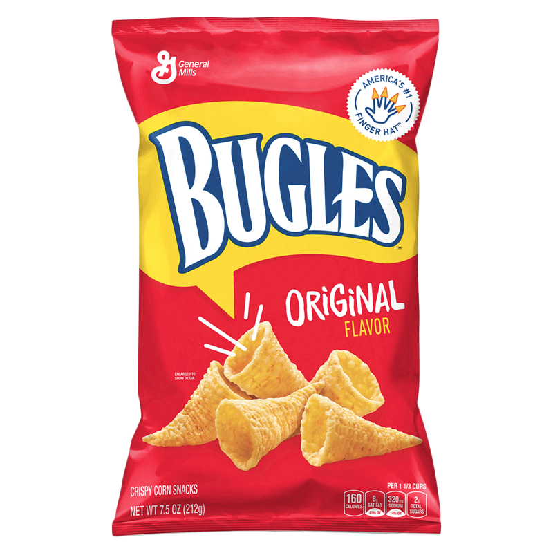 Bugles Original Crispy Corn Snack 212g (7.5oz)