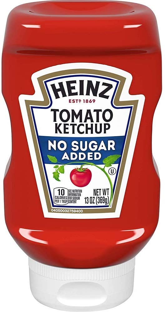 Heinz No Sugar Added Ketchup 369g