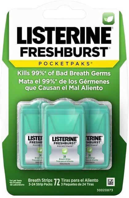 Listerine Freshburst 3pk