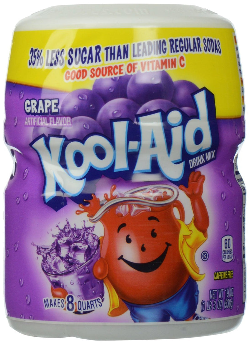 Kool Aid Grape Drink Mix 538g