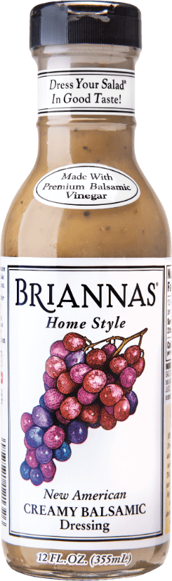 Briannas - Creamy Balsamic Dressing 355g NK