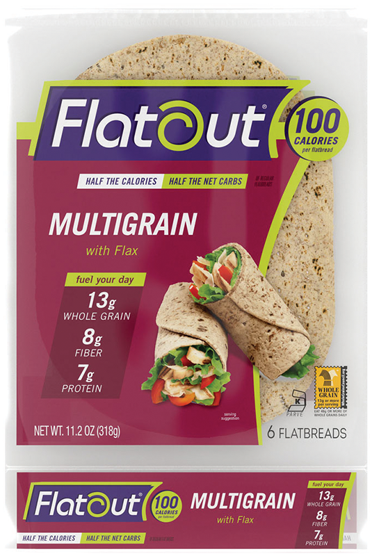 Flat Out Wrap Multigrain with Flax  312g