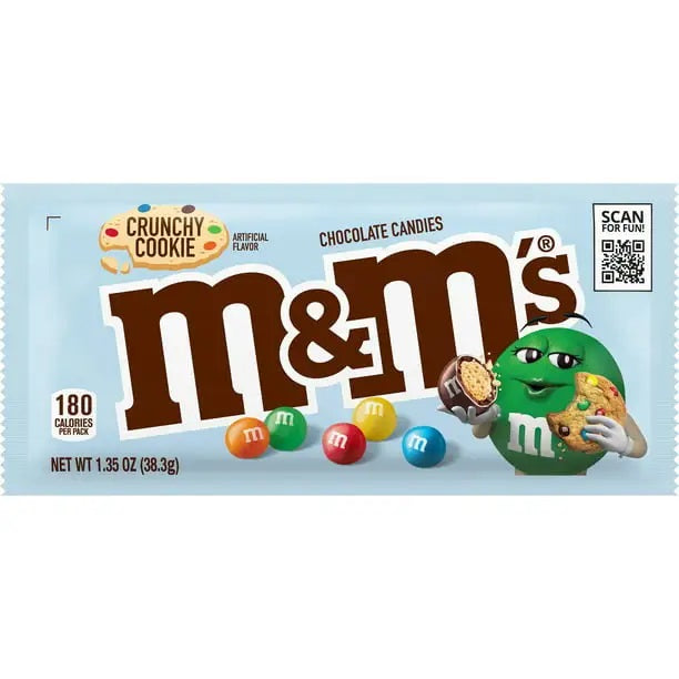 M&M Crunchy Cookie 38.3g (1.35oz)