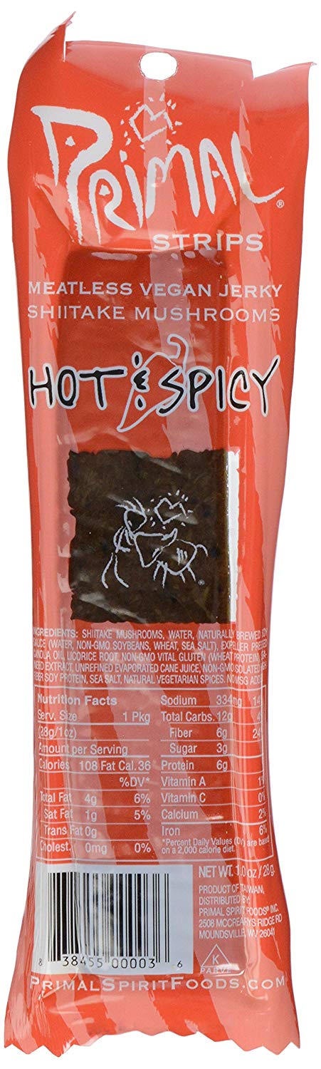 Primal Strips Hot & Spicy 28g NK