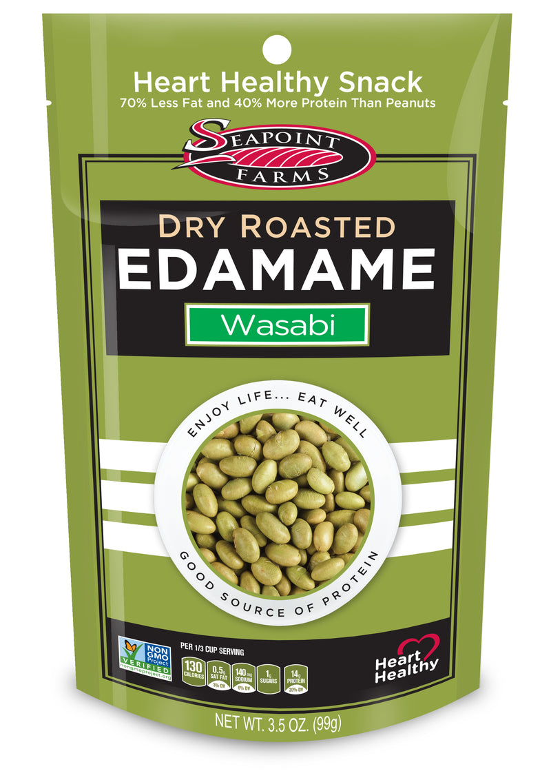 Seapoint Dry Roasted Edamame Wasabi  99g NK