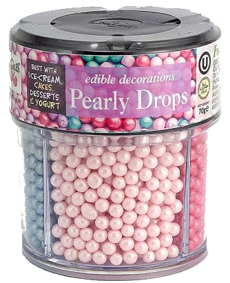 Quality Sprinkles QS Pearly Drops 70g
