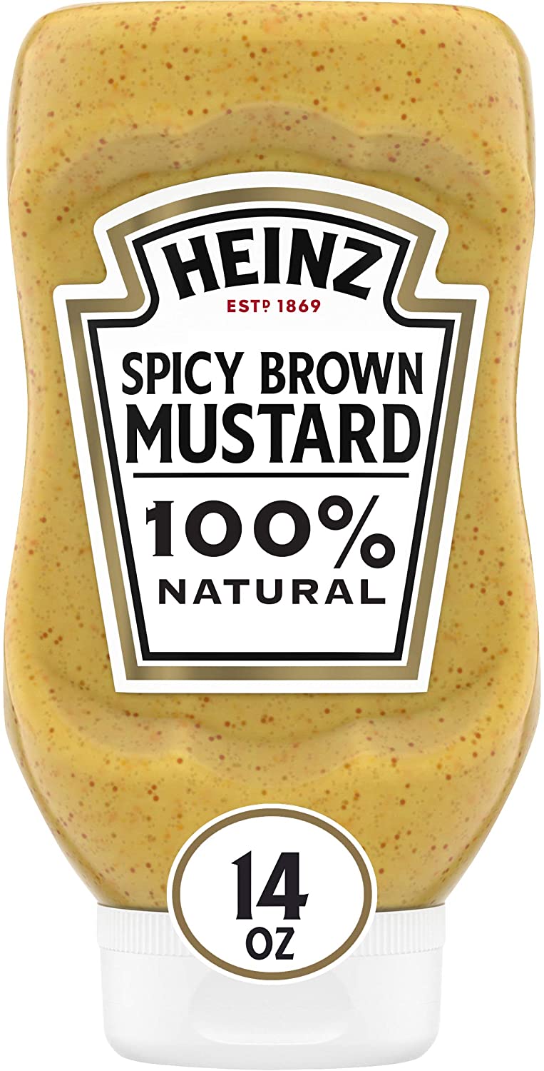 Heinz Spicy Brown Mustard  397g