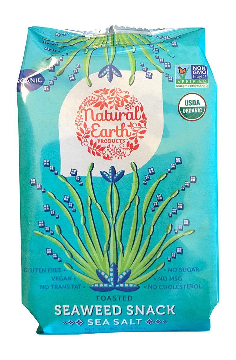 Natural Earth Products Seaweed Snack Sea Salt 5g