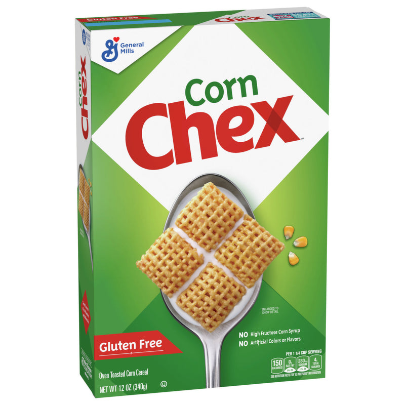 Corn Chex Gluten Free Oven Toasted Corn Cereal 340g (12oz)