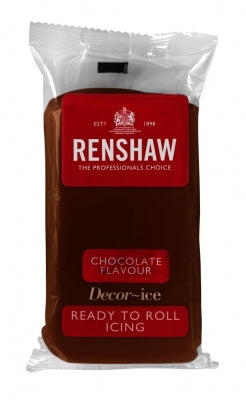 Renshaw Ready-To-Roll Icing - Chocolate 250g