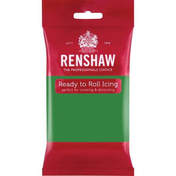 Renshaw Ready-To-Roll Icing - Lincoln Green 250g