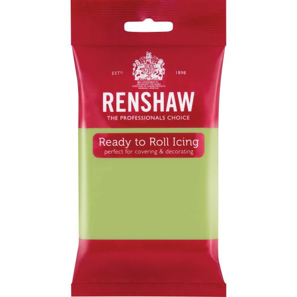 Renshaw Ready-To-Roll Icing - Pastel Green 250g