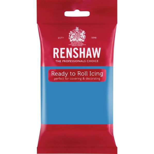 Renshaw Ready-To-Roll Icing - Turquoise 250g