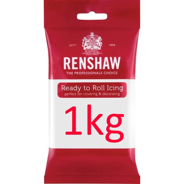 Renshaw Ready-To-Roll Icing - White 1kg