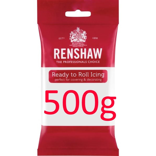 Renshaw Ready-To-Roll Icing - White 500g