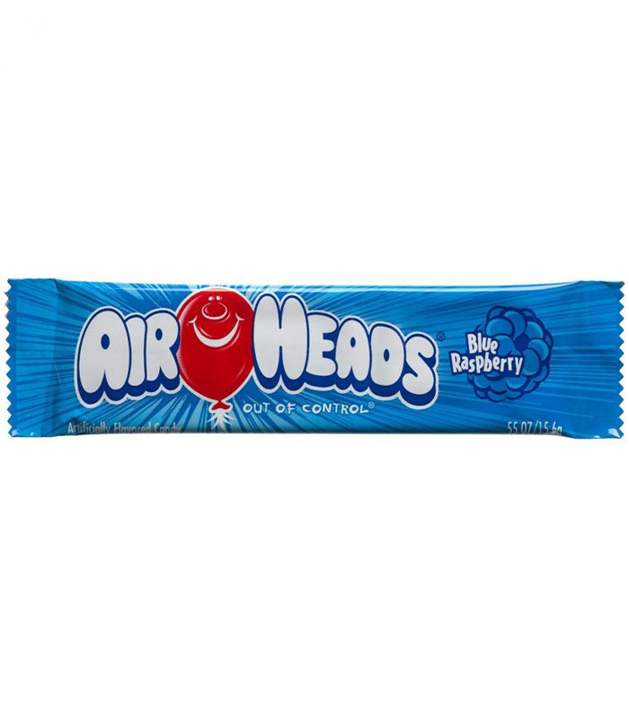 Airheads Pack of 36 x 15.6g Singles Blue Raspberry