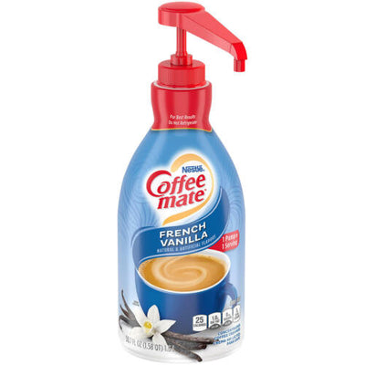 Coffee Mate Liquid French Vanilla Creamer Pump 1.5l