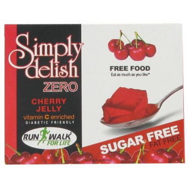 Simply Delish - Sugar-Free Jelly Dessert, Cherry Flavour 8g