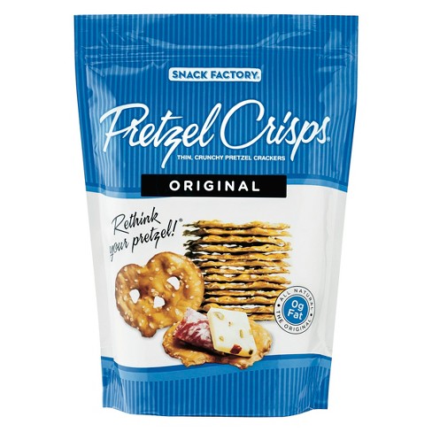 Snyders Pretzel Crisp Large Original  204g