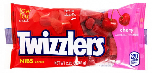Twizzlers Cherry Nibs 63g
