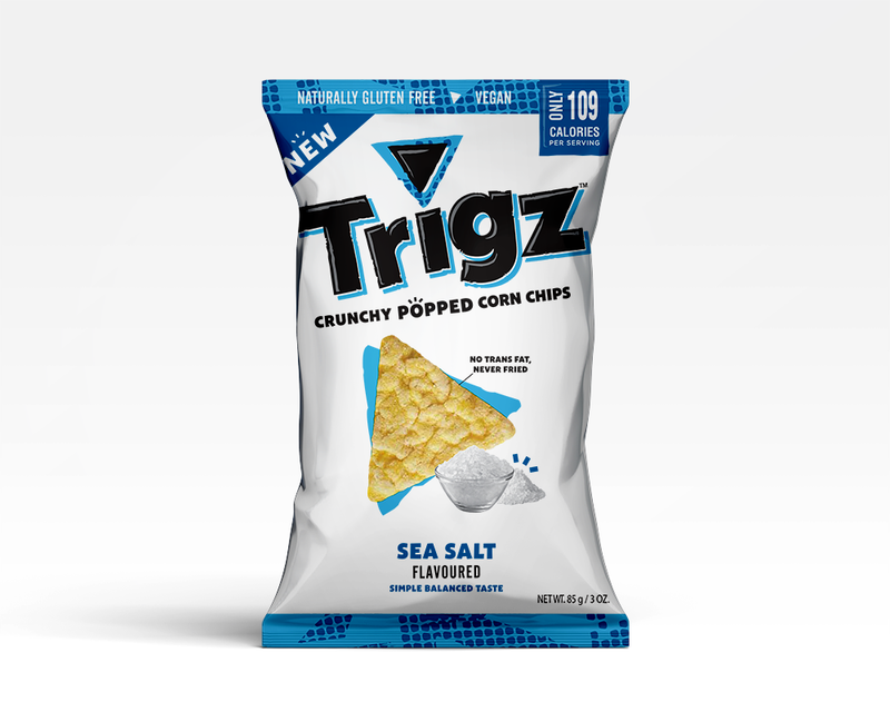 Trigz Air Popped Chips Sea Salt 85g