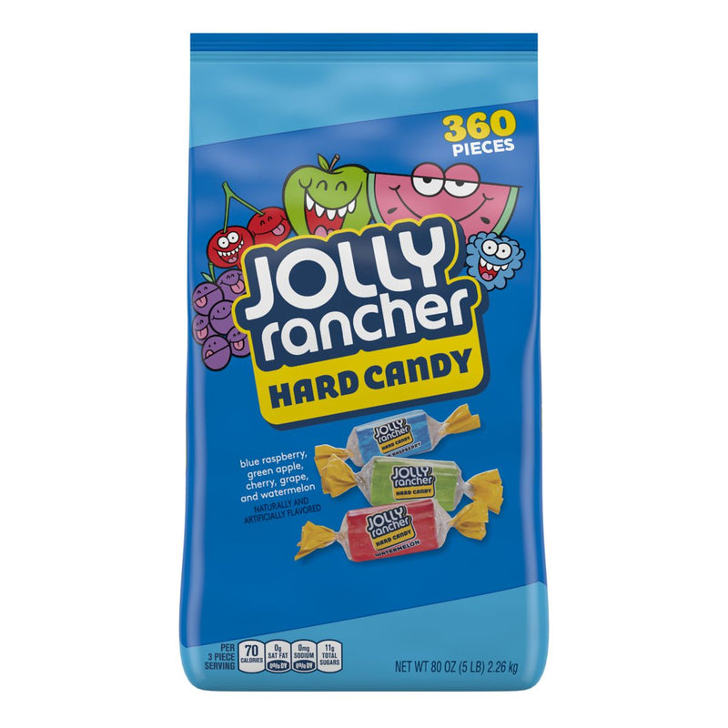 Jolly Rancher LARGE Hard Candy Assorted 360ct NK 2.27kg (5lb)