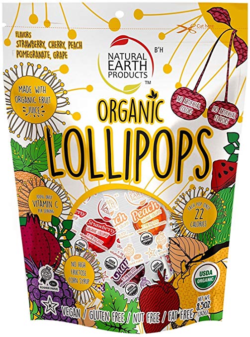 Natural Earth Products Lollipops 245g
