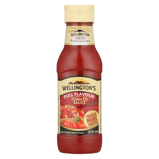 Wellingtons Tomato Sauce 375ml **Exp 29/02**