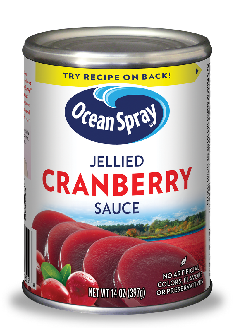 Ocean Spray Pack of 24 x 397g Cranberry Sauce Jellied