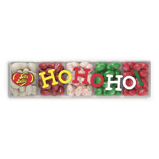 Jelly Belly Acrylic Ho Ho Ho Box 5 Flavours 113g