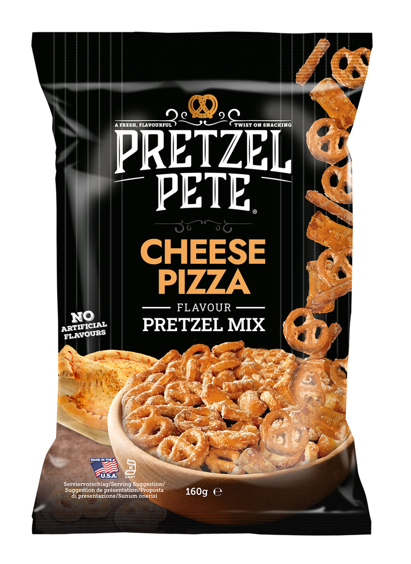 Pretzel Pete Pretzel Mix Cheese Pizza 160g