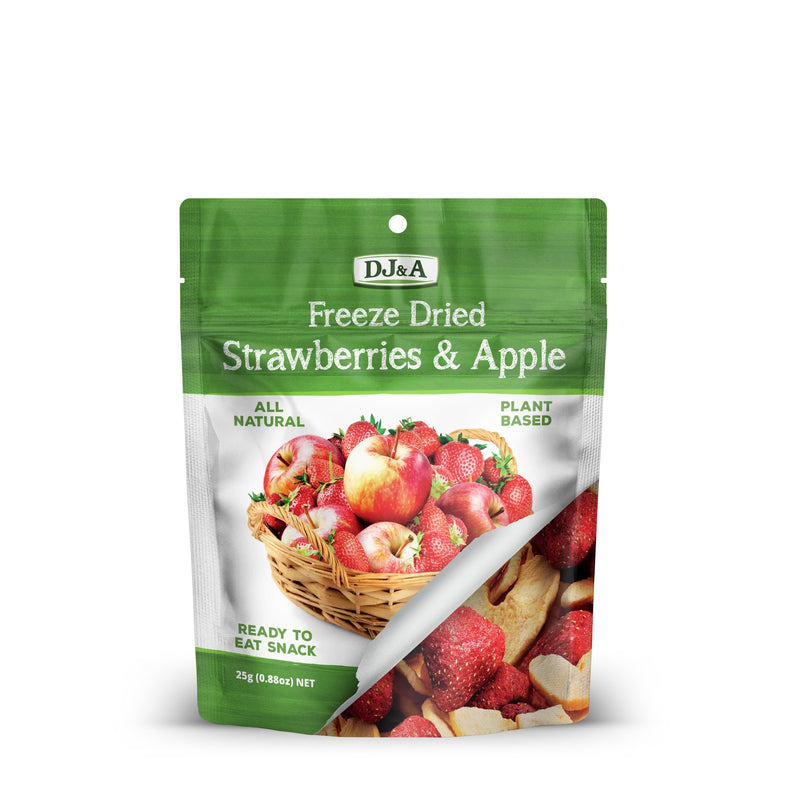 DJ & A Freeze Dried Strawberry Apple 25g