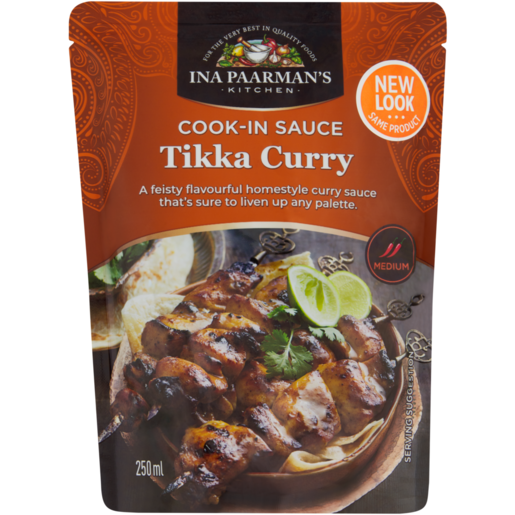 Ina Paarman Kitchen Cook in Sauce Tikka Curry 250ml