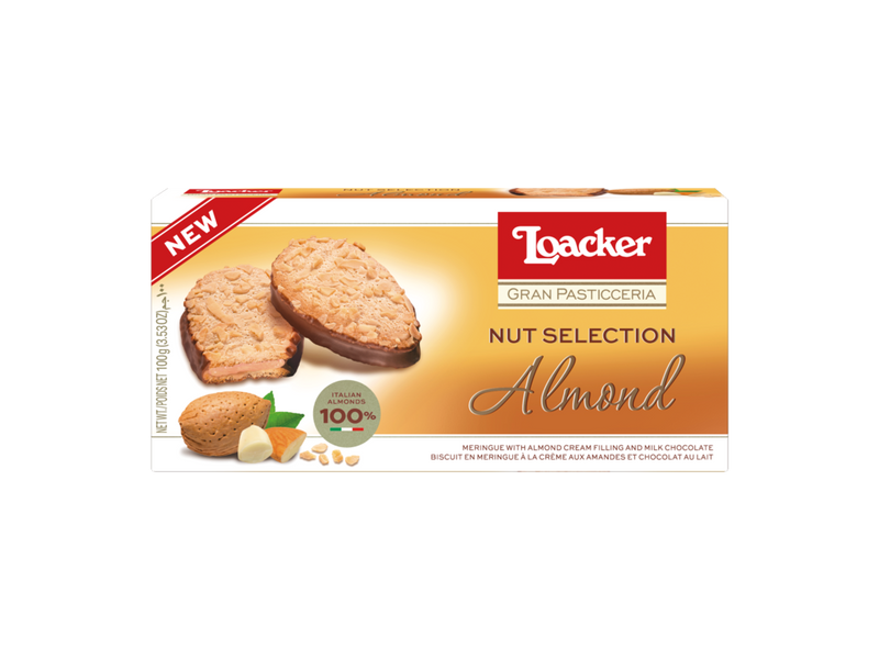 Loacker Gran Pastisseria Nut Selection Almond Biscuits 100g