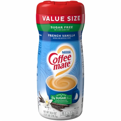 Coffee Mate Powder Sugar Free French Vanilla 578g