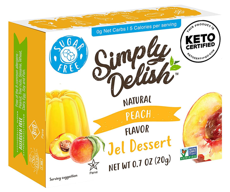 Simply Delish Desserts Natural Peach 20g